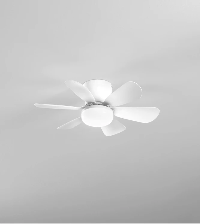 10W LED lubinis šviestuvas - ventiliatorius WIND, baltas, CCT, dimeriuojamas