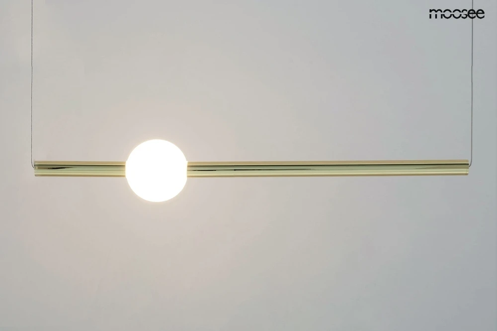 10W LED pakabinamas šviestuvas LIBRA 90 ON, aukso sp., 3000K