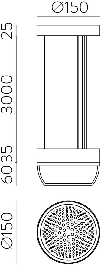 10W LED pakabinamas šviestuvas PIXEL, pasirinktinos spalvos, 2700K, C4040090R0000