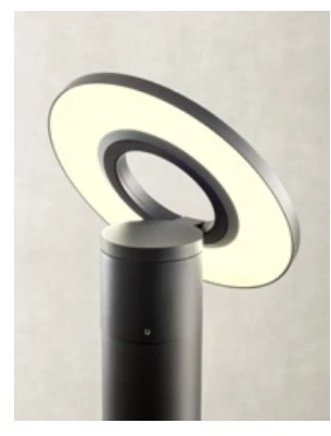 10W LED pastatomas lauko šviestuvas FREE, tamsiai pilkas, 3000K, 65cm, 90455