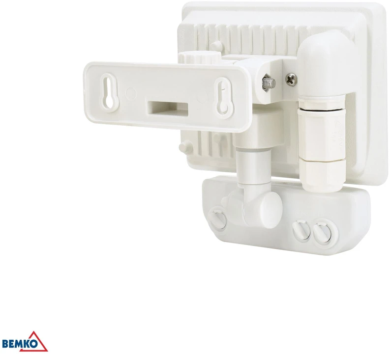 Bemko 10W LED prožektorius su judesio davikliu LFX, juodas, 4000K, IP65, 110°
