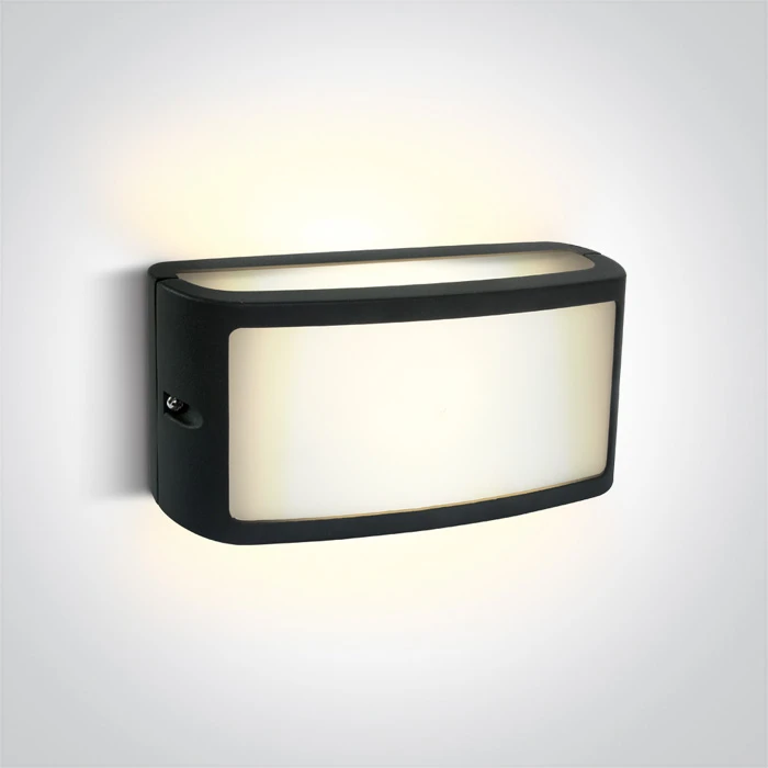 10W LED sieninis šviestuvas, antracito sp., 3000K, 67474A/AN/W