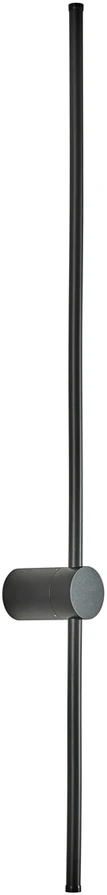 Italux 10W LED sieninis šviestuvas VINTO, juodas, 3000K
