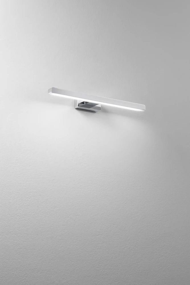 Sieninis šviestuvas 10W LED sieninis vonios šviestuvas LANCER, chromo sp., 4000K, IP54