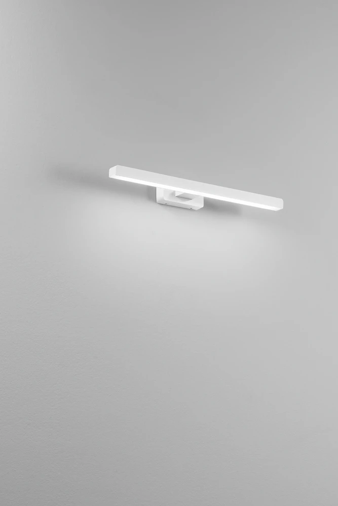 Sieninis šviestuvas 10W LED sieninis vonios šviestuvas LANCER, baltas, 4000K, IP54
