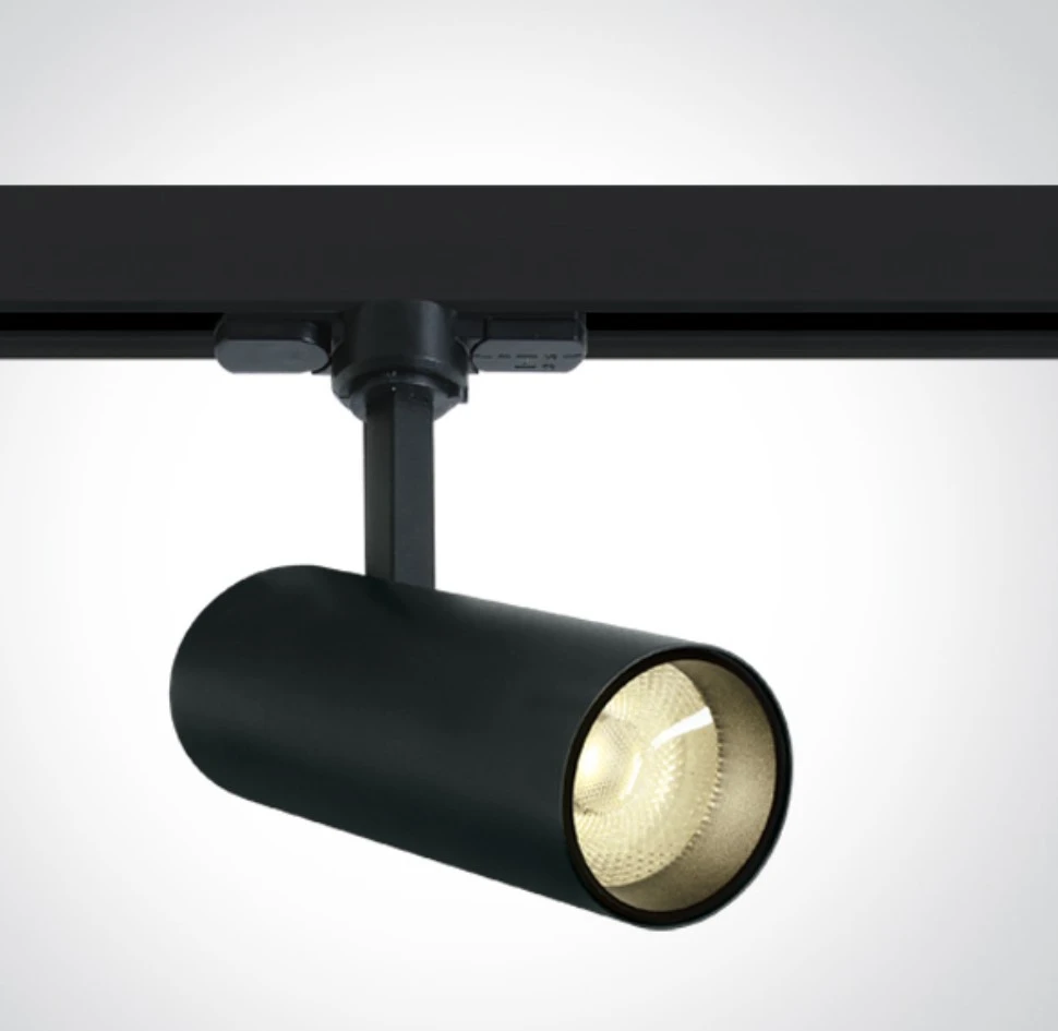 10W LED šviestuvas į bėgelius, juodas, 4000K, 65642AT/B/C