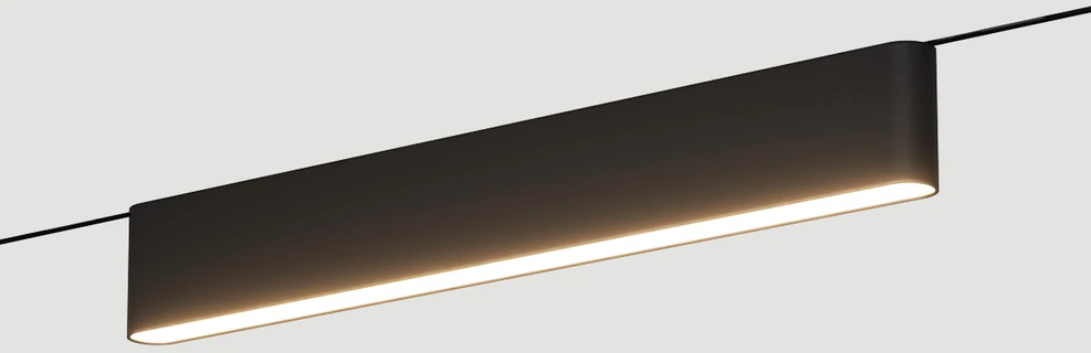 10W LED šviestuvas į magnetinę sistemą ZAMBELIS MAGNETIC 3MM, juodas, 3000K, dimeriuojamas, 25123
