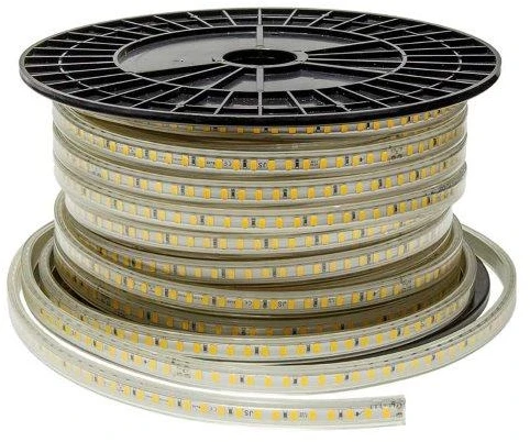 10W/m LED juosta OPTONICA, 220V, 2800K, 120 LED/m, IP65, 50m ritė