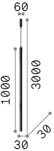 11,5W LED pakabinamas šviestuvas ULTRATHIN, žalvario sp., 3000K, 339733