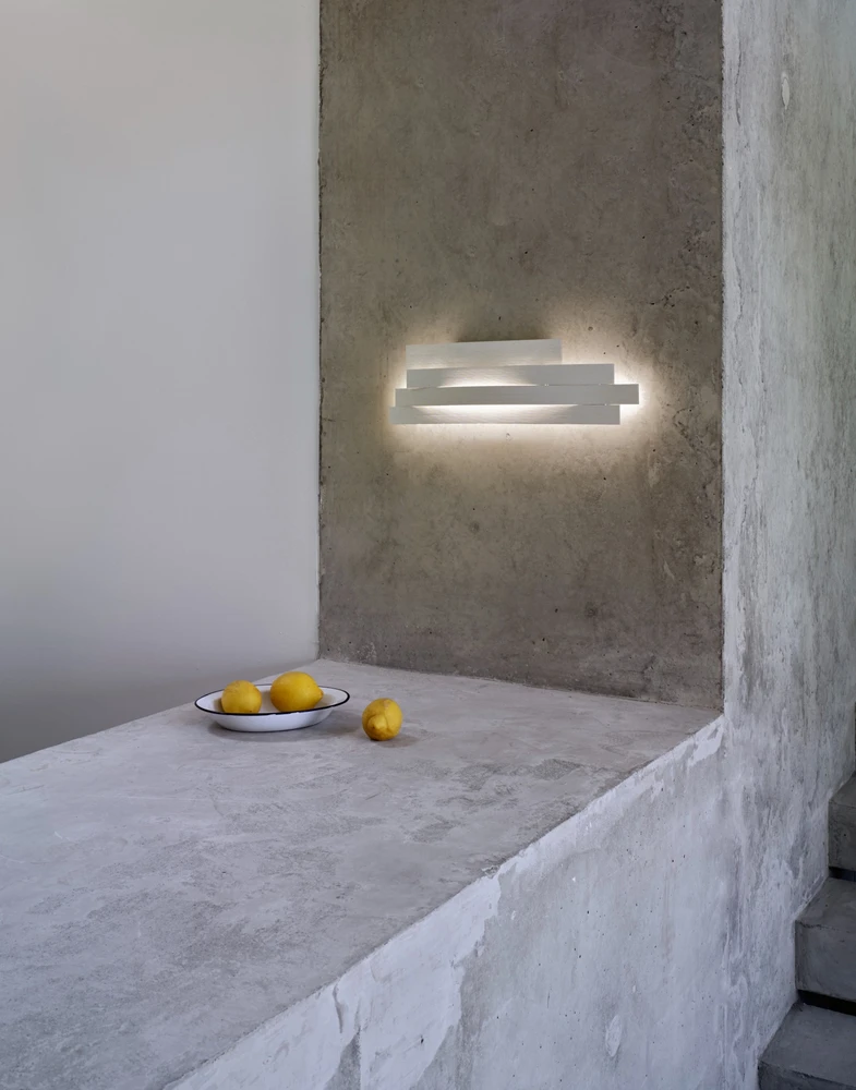 11,8W LED sieninis šviestuvas LI SMALL, aukso sp., 2700K, dimeriuojamas