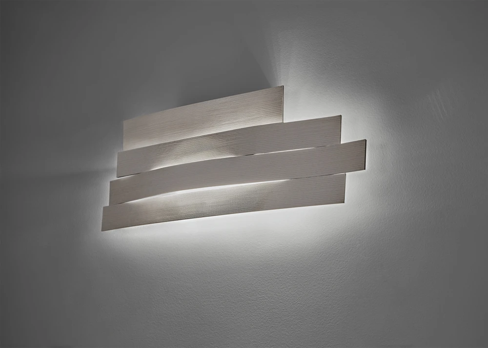 11,8W LED sieninis šviestuvas LI SMALL, aukso sp., 2700K, dimeriuojamas