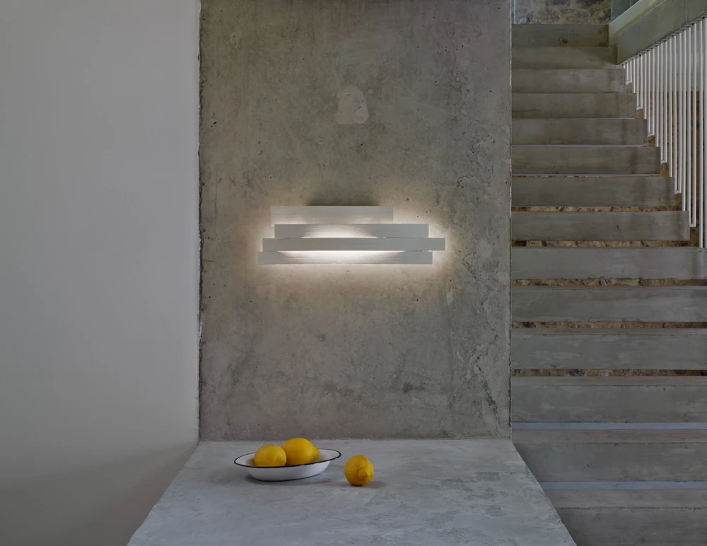 11,8W LED sieninis šviestuvas LI SMALL, aukso sp., 2700K, dimeriuojamas