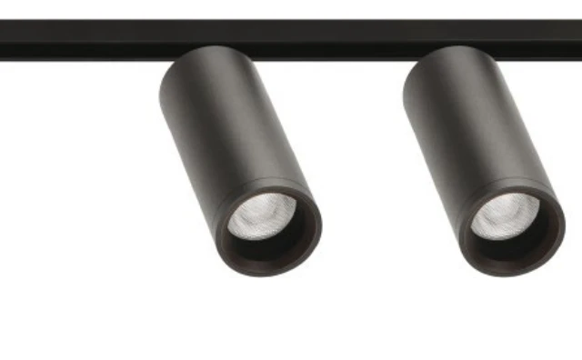11W dvigubas šviestuvas į magnetines sistemas FIT 35 48V SHORT, 3000K, juodas