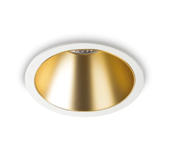 Ideal Lux 11W recessed lamp 1 light GAME, 3000K, rust color