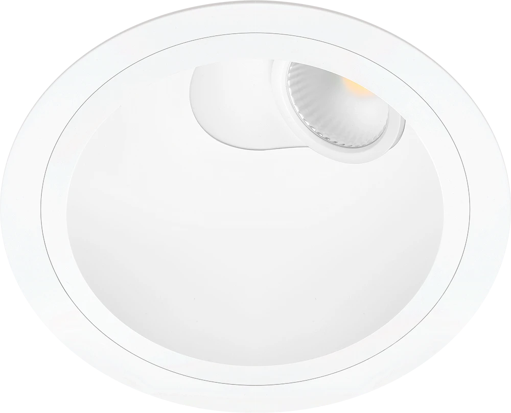 11W įleidžiamas šviestuvas POINTER, matinės baltos sp., 2700K, 56°