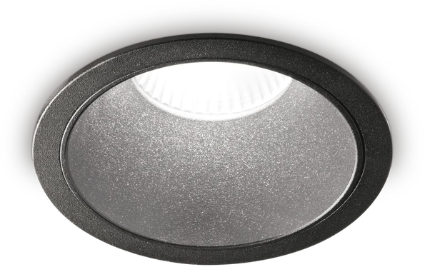 Ideal Lux 11W LED įleidžiamas šviestuvas GAME, juodas, 3000K, 327754