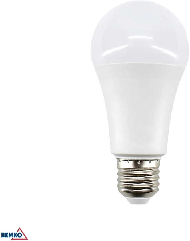Bemko 11W LED lemputė, E27, 3000K, 220°, su šviesos jutikliu