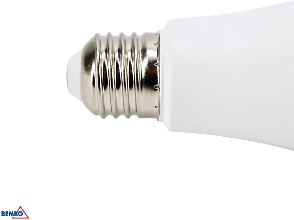Bemko 11W LED lemputė, E27, 3000K, 220°, su šviesos jutikliu