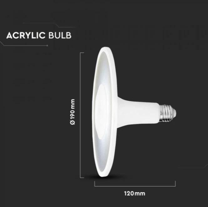 11W LED lemputė V-TAC, 4000K, E27, balta