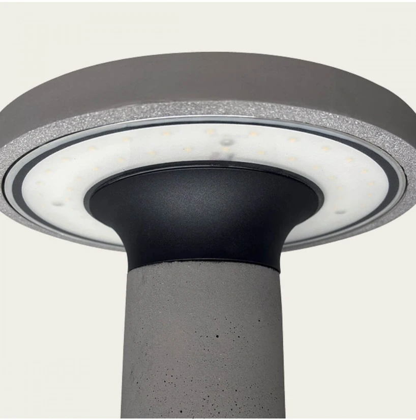 11W LED pastatomas lauko šviestuvas, pilkos/juodos sp., 3000K, 60cm, E476