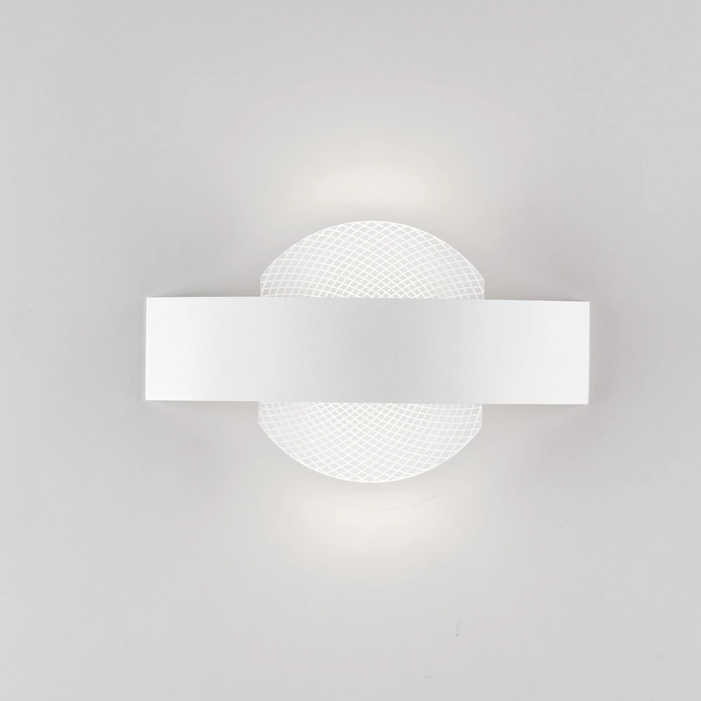 11W LED sieninis šviestuvas ETERNITY, baltas