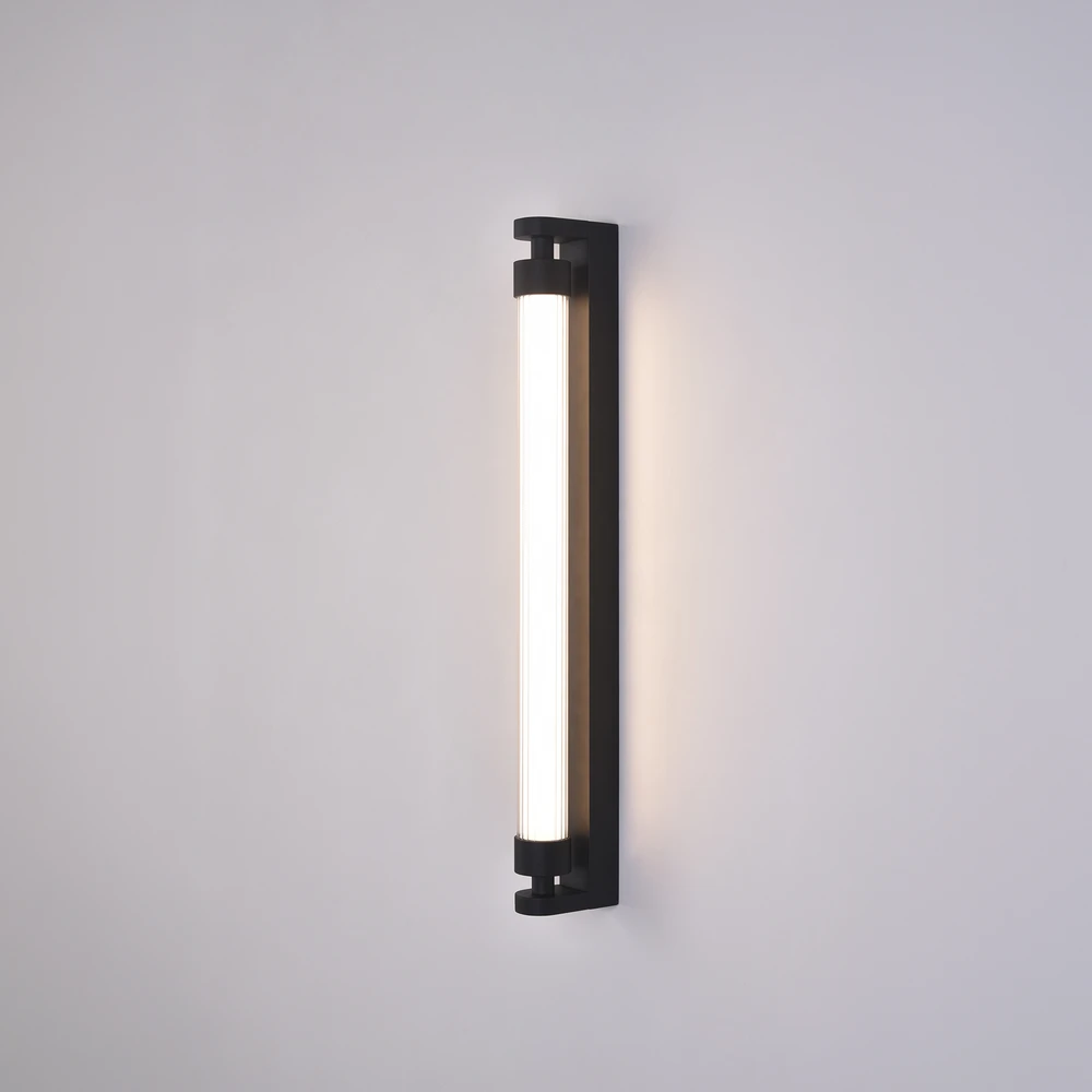 11W LED sieninis šviestuvas LINEO, juodas, 2700/3000K, dimeriuojamas, IP44, A4008070NDP