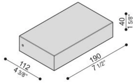 11W LED sieninis šviestuvas TREND FLAT 200, baltas, 3000K, IP55