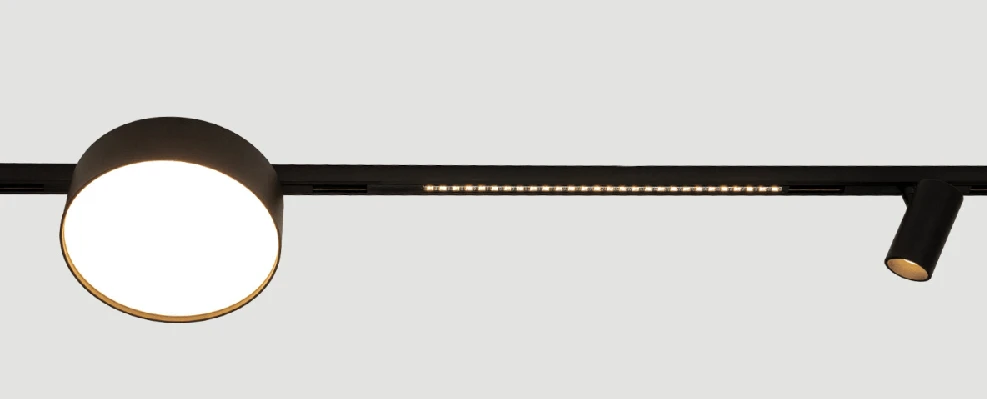 11W LED šviestuvas į magnetinę sistemą ZAMBELIS MAGNETIC 6MM, juodas, 3000K, 25257