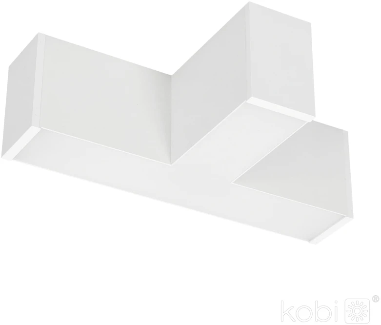 11W Linijinio šviestuvo KOLINE K2 T formos sujungimas, baltas, 3000/4000/6500K