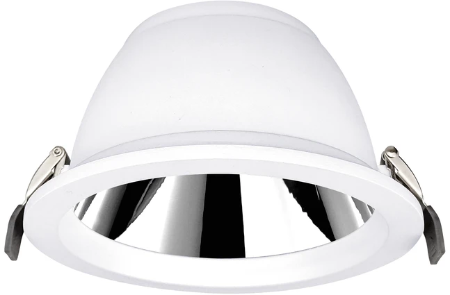 Ledvance 12/15/18W LED įleidžiamas šviestuvas COMFORT, baltas, 3000/4000K, 55°, IP44, DALI, UGR19