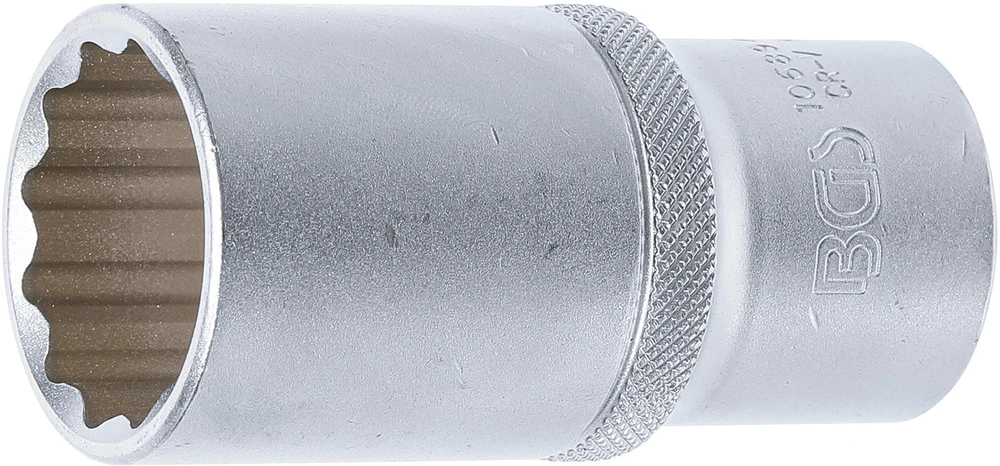 BGS 12 KAMPŲ GILUSIS GALVUTĖS RAKTAS | 12,5 MM (1/2") KVADRATINĖ JUNGTIS | 28 MM (10689)