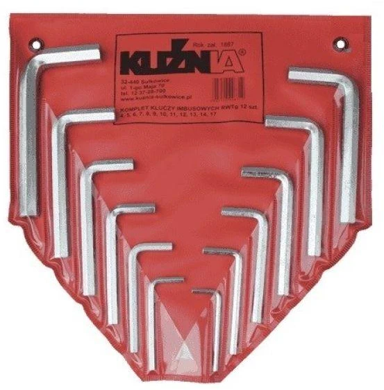 BAH Set of 12 Allen keys