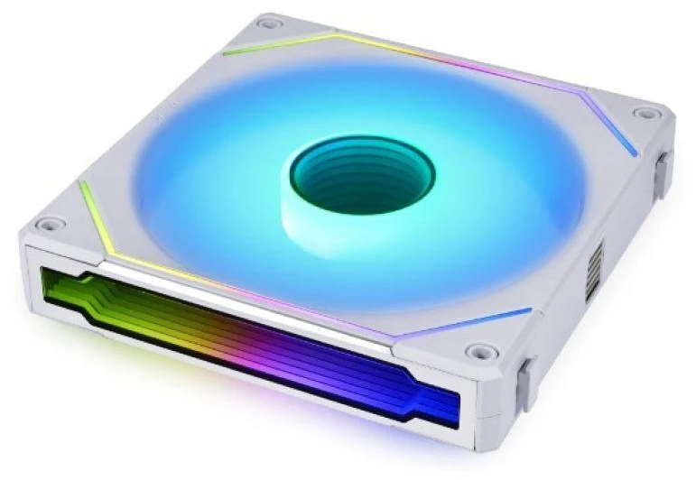 Lian Li UNI FAN SL-INF Wireless korpuso ventiliatorius, ARGB, PWM – 3er-Pack, su valdikliu 120mm, baltos spalvos