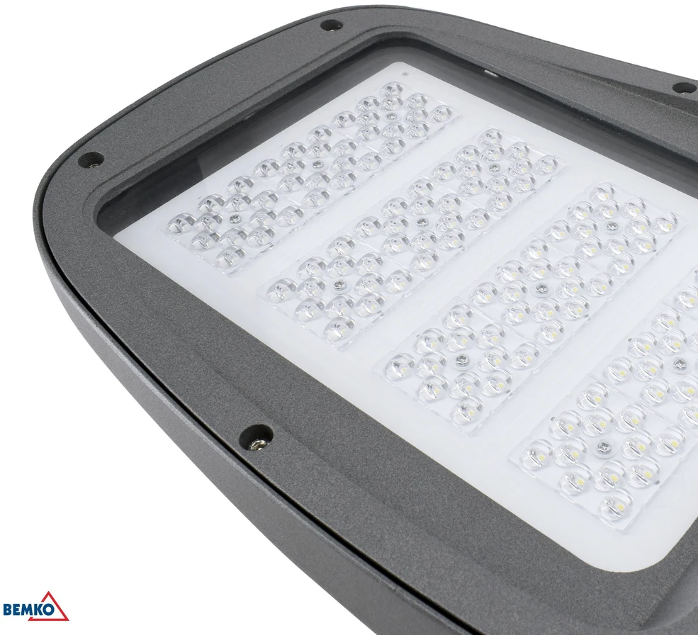 120W LED gatvės šviestuvas JASPER, pilkas, 6000K, IP66