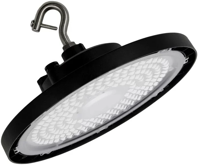 Tec Mar 120W LED UFO šviestuvas HIGH BAY V, juodas, 4000K, 90°