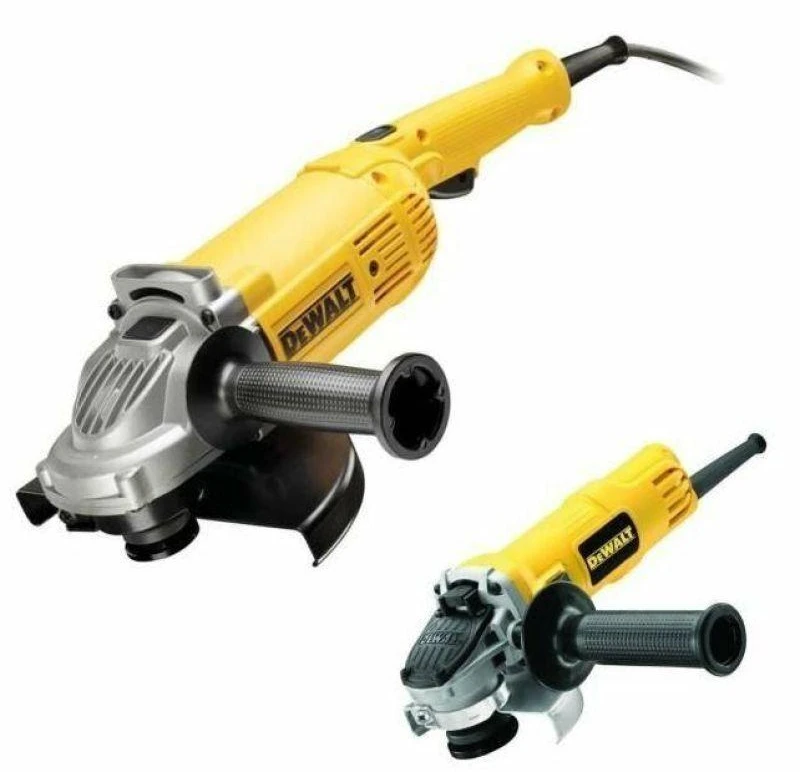 Kampinis šlifuoklis DeWalt DWE492DUO2-QS; DWE4157 + DWE492