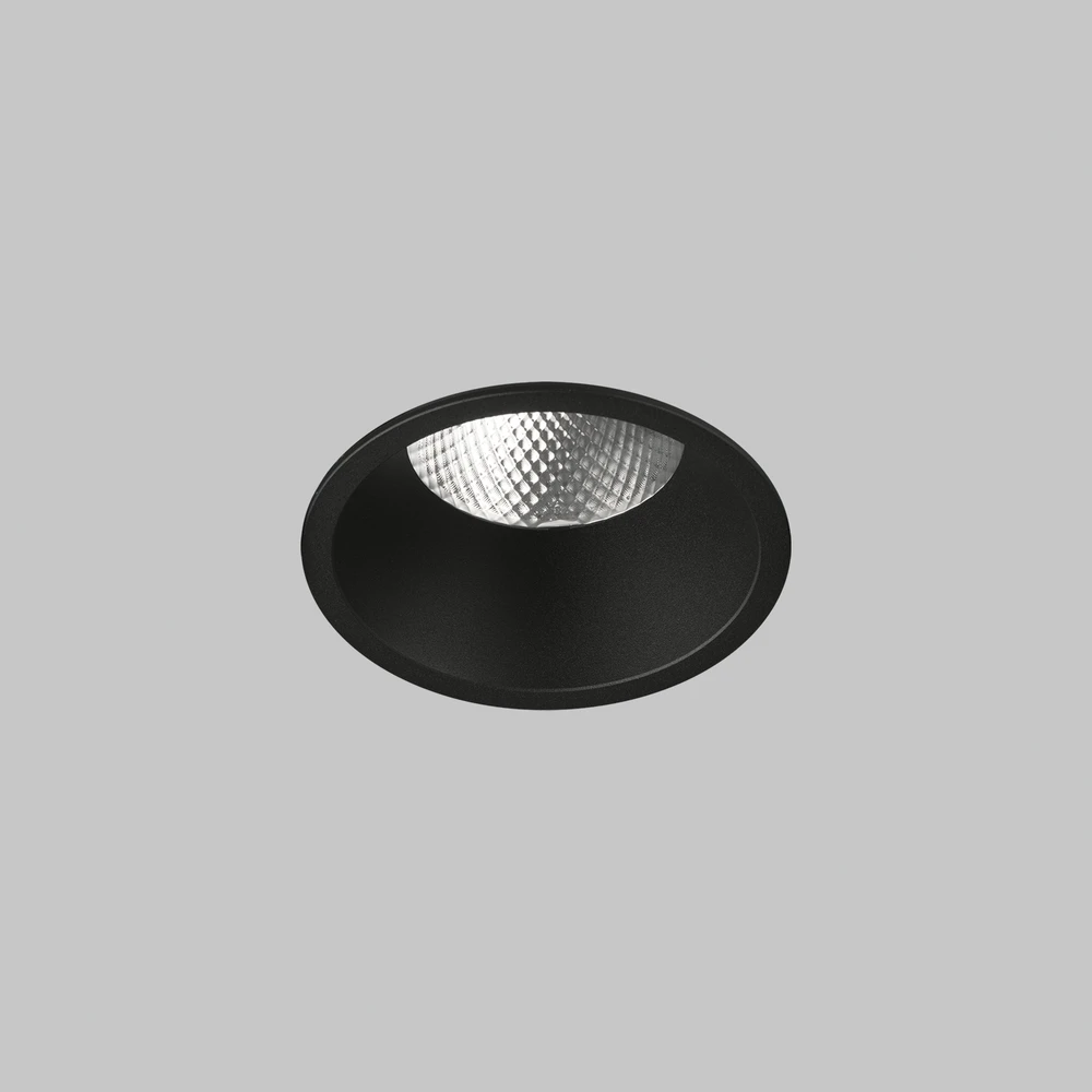 12,5W LED įleidžiamas šviestuvas KIDAL, juodas, 2700K, IP44, E3771192N