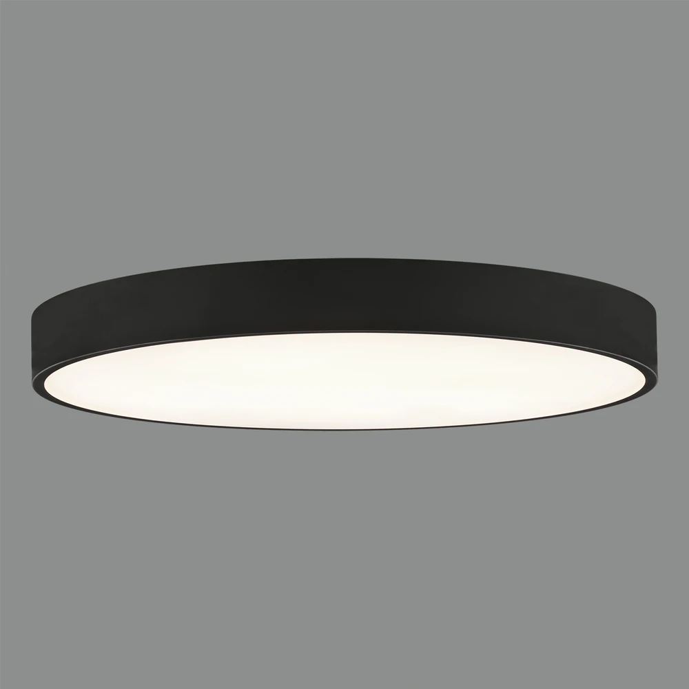 126W LED lubinis šviestuvas ISIA, juodas, 2700/3000/4000K, P3453372N