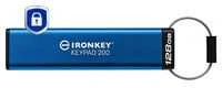 Kingston IronKey klaviatūra 200 128GB USB 3.0 AES Encrypted