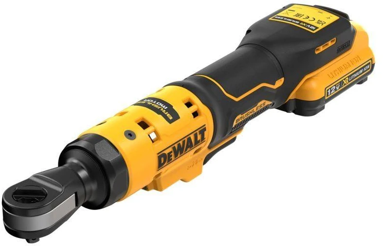 De Walt Akumuliatorinė terkšlė DeWalt DCF503EN-XJ; 3/8''; 12 V (be akumuliatoriaus ir pakrovėjo)