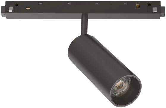 Pakabinamas šviestuvas Ideal Lux 12W LED akcentinis šviestuvas į magnetines sistemas EGO, juodas, 4000K, 321967