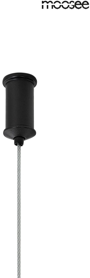 12W LED + E27 pakabinamas šviestuvas TECHNICS, juodas, 3000K, lemputė parduodama atskirai