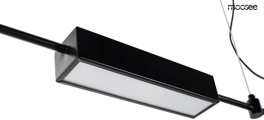 12W LED + E27 pakabinamas šviestuvas TECHNICS, juodas, 3000K, lemputė parduodama atskirai