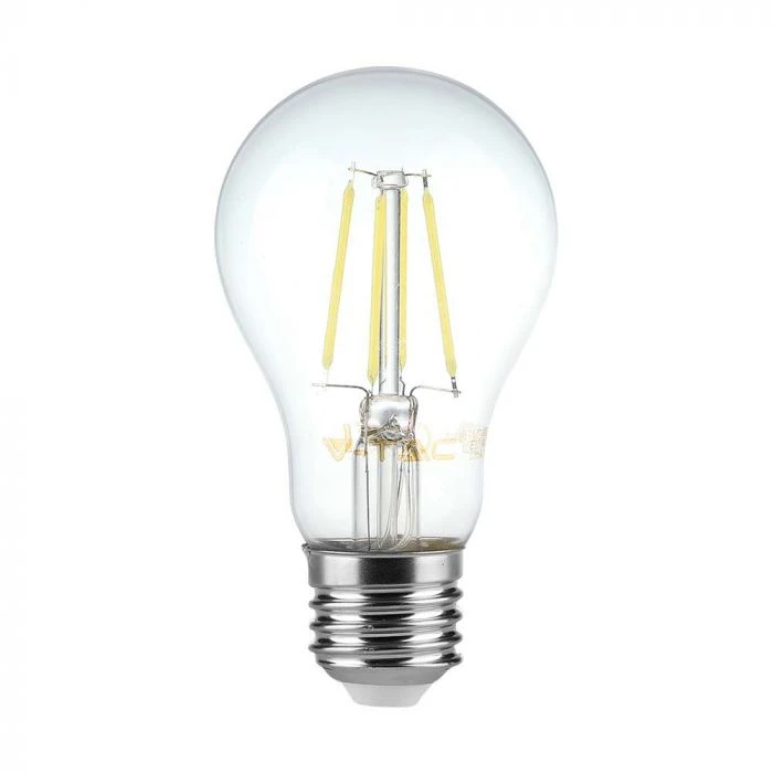 V-tac 12W LED filamentinė lemputė, E27, A60, 6500K