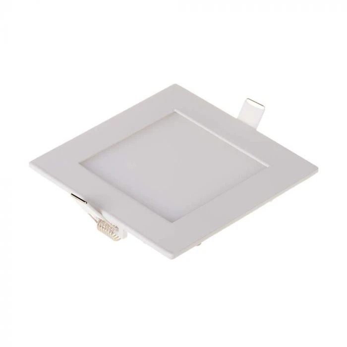 V-tac 12W LED įleidžiama panelė, balta, 2700K, su maitinimo šaltiniu