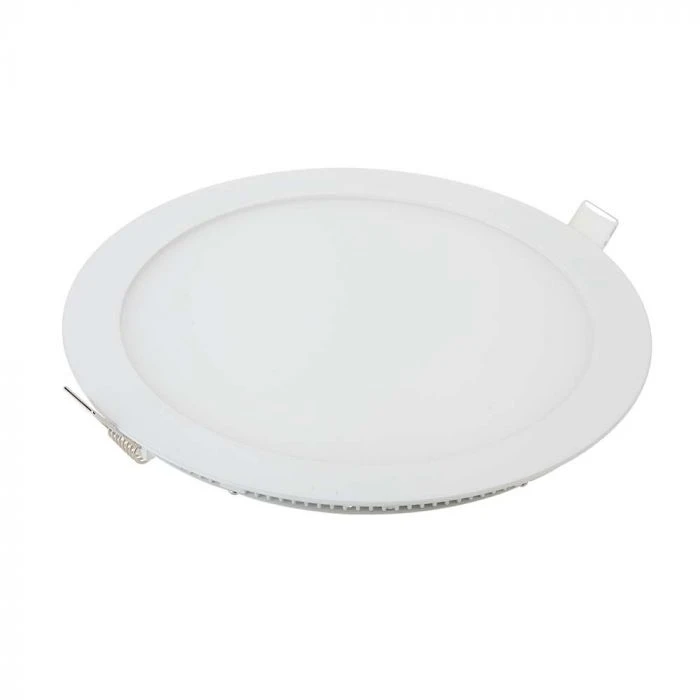 V-tac 12W LED įleidžiama panelė, balta, 4000K, su maitinimo šaltiniu