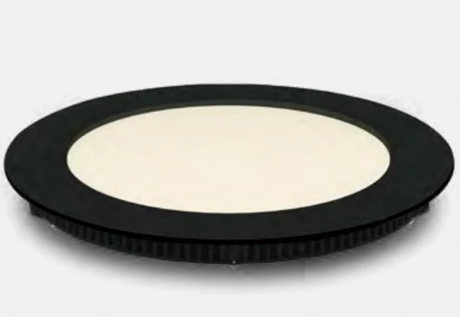 12W LED įleidžiama panelė, juoda, 3000/4000/5700K, 10112FA/B/V
