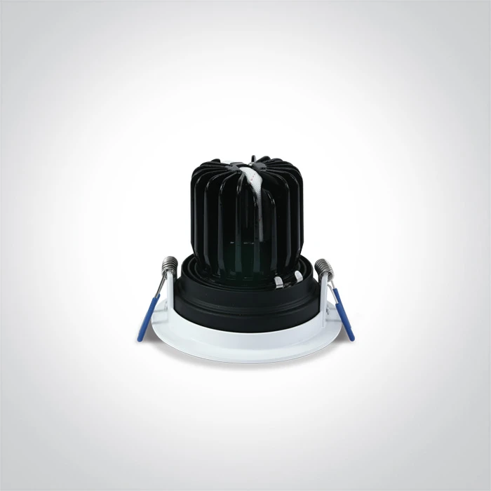 12W LED įleidžiamas pakreipiamas šviestuvas, baltas, 3000K, 11112E/W/W
