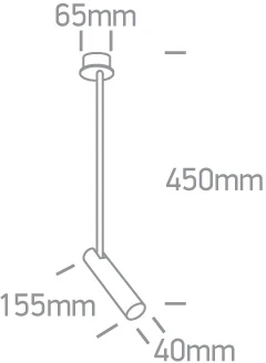 12W LED įleidžiamas pakreipiamas šviestuvas, baltas, 3000K, 11112RB/W/W