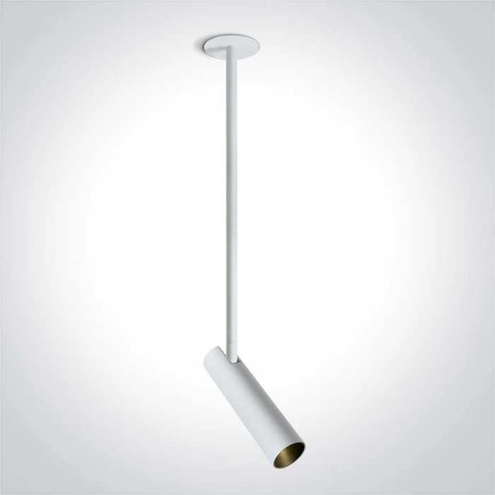 12W LED įleidžiamas pakreipiamas šviestuvas, baltas, 3000K, 11112RB/W/W